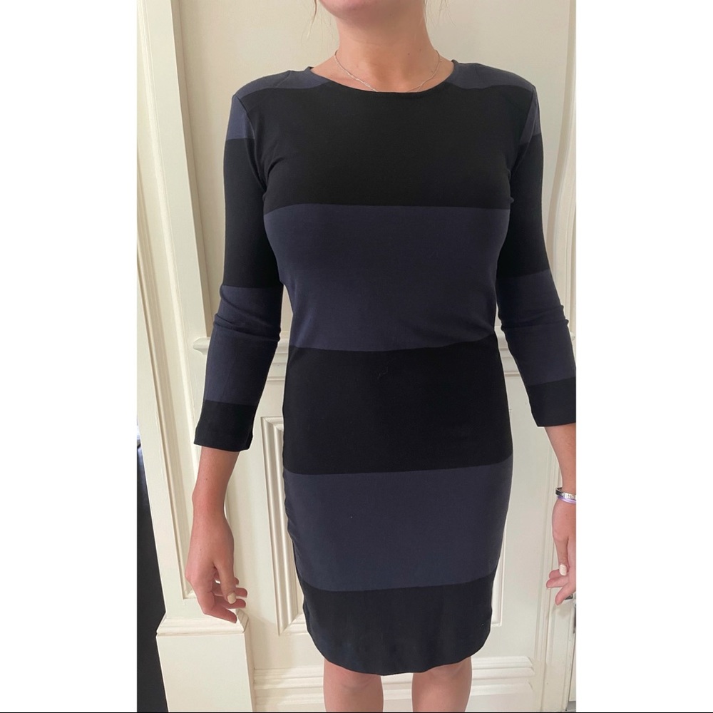 FRENCH CONNECTION STRIPE DRESS